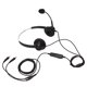thumbnail image 2 of Auriculares para teléfono móvil H360D‑PC‑MV Auriculares para PC empresarial con micrófono para centro de llamadas de telemercadeo de oficina, 2 of 5