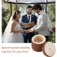 thumbnail image 3 of Caja de madera para guardar anillos de boda, caja rústica para guardar anillos de ceremonia, caja de madera para guardar joyas, 3 of 9