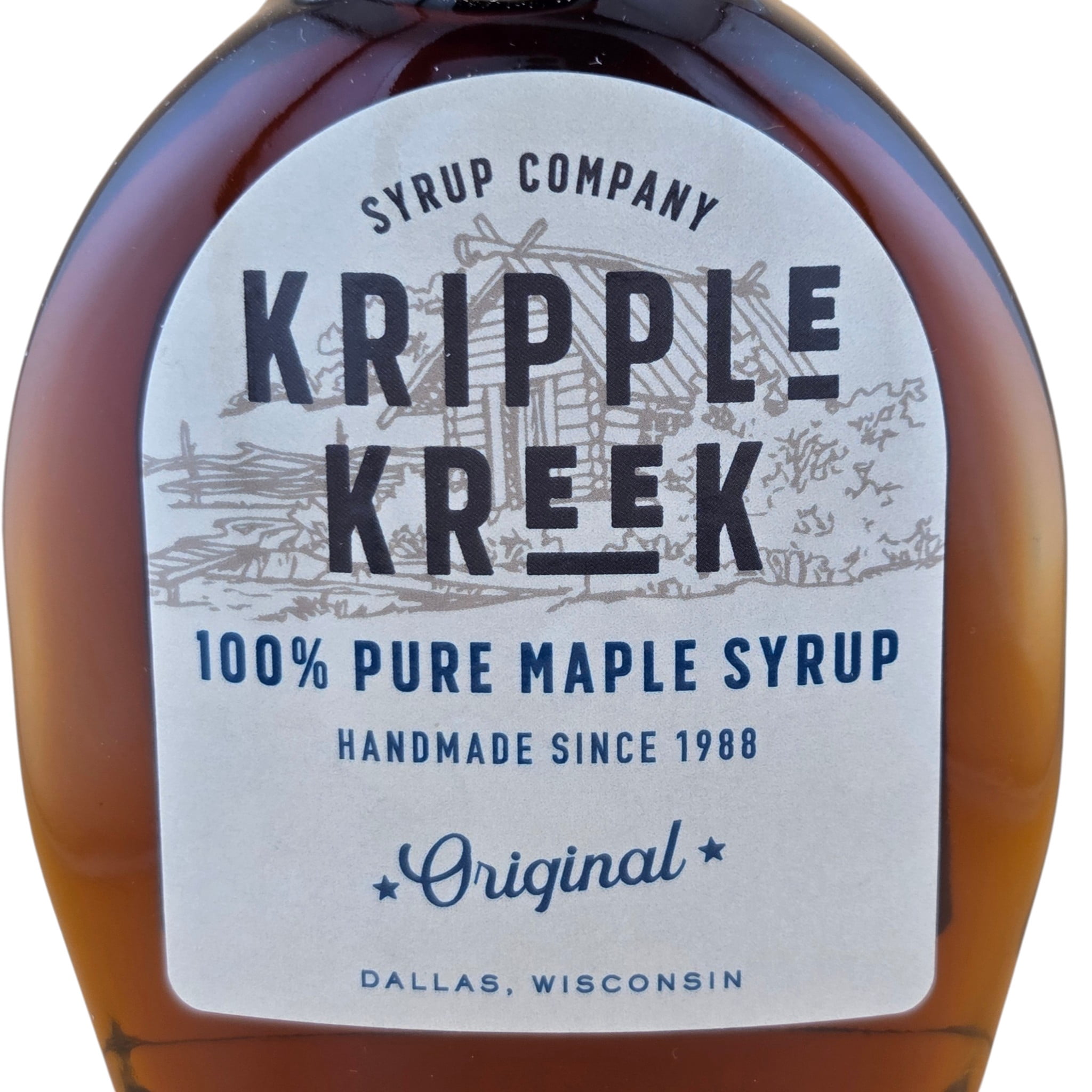 Kripple Kreek Pancake Mix & Pure Maple Syrup Breakfast Set, Sweet Cream Pancake Mix 1 lb + 100% Pure Maple Syrup 8 oz