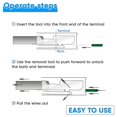 thumbnail image 2 of Brake Nozzle Clip 4pcs Oil Hose Clamp Vertical Car Repair Maintenance Accessory Tool, 2 of 5