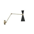 thumbnail image 5 of Wall Mid Century Modern Raw Brass Sputnik chandelier light Fixture, 5 of 10