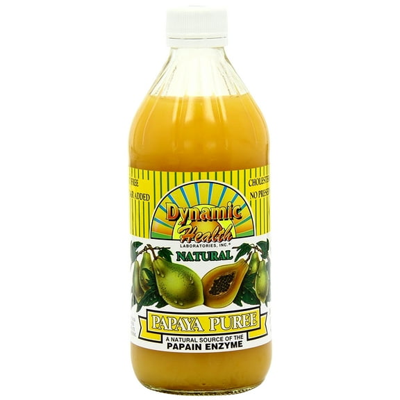 Dynamic Health - Certified Organic Puree Papaya - 16 fl. oz.