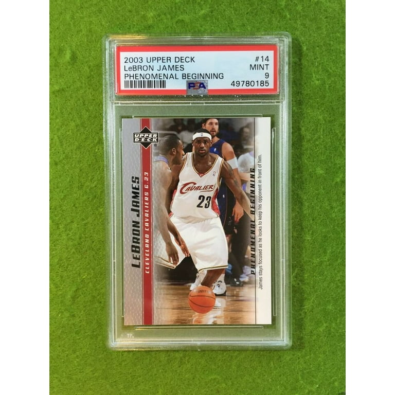 NBAカード レブロンジェームズ 2003トップス ルーキー PSA9 LEBRON JAMES ROOKIE CARD PSA 9 CAVS SP RC 2003 LeBron James