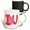 Multicolor, variant on 3drose, Red and Pink Heart I Love U Illustration, 11oz Mug