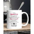 thumbnail image 2 of Coffee Mug For Expecting Mother From The Bump I Can Hardly Wait To Be In Your Arms Footprint Gifts Ideas For New Mom 11 15oz Ceramic White Cup For Christmas, 2 of 7