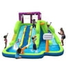 Magic Time Triple Blast Inflatable Play Center with Water Slides