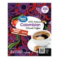 thumbnail image 6 of Great Value 100% Arabica Colombian Medium Dark Roast Ground Coffee Pods, 33.1 oz, 100 Count, 6 of 9