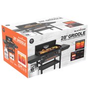 Blackstone Original 28” Omnivore Griddle with Hard Cover and Dual Side Shelves with Blackstone BAR System
