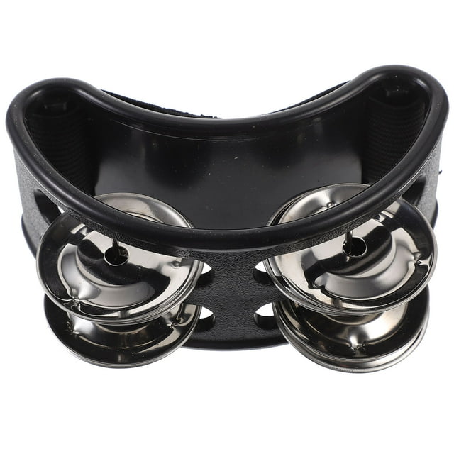 LIFKOME Foot Tambourine Jingle Bells 11.8x1.6x2.4in Percussion Instrument For Musical Instruments Crowds