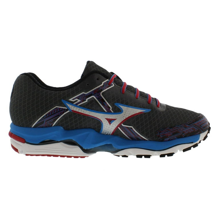 Mizuno Wave Enigma 4 Running Mens Shoes Size 12.5 Color Grey Blue Pink