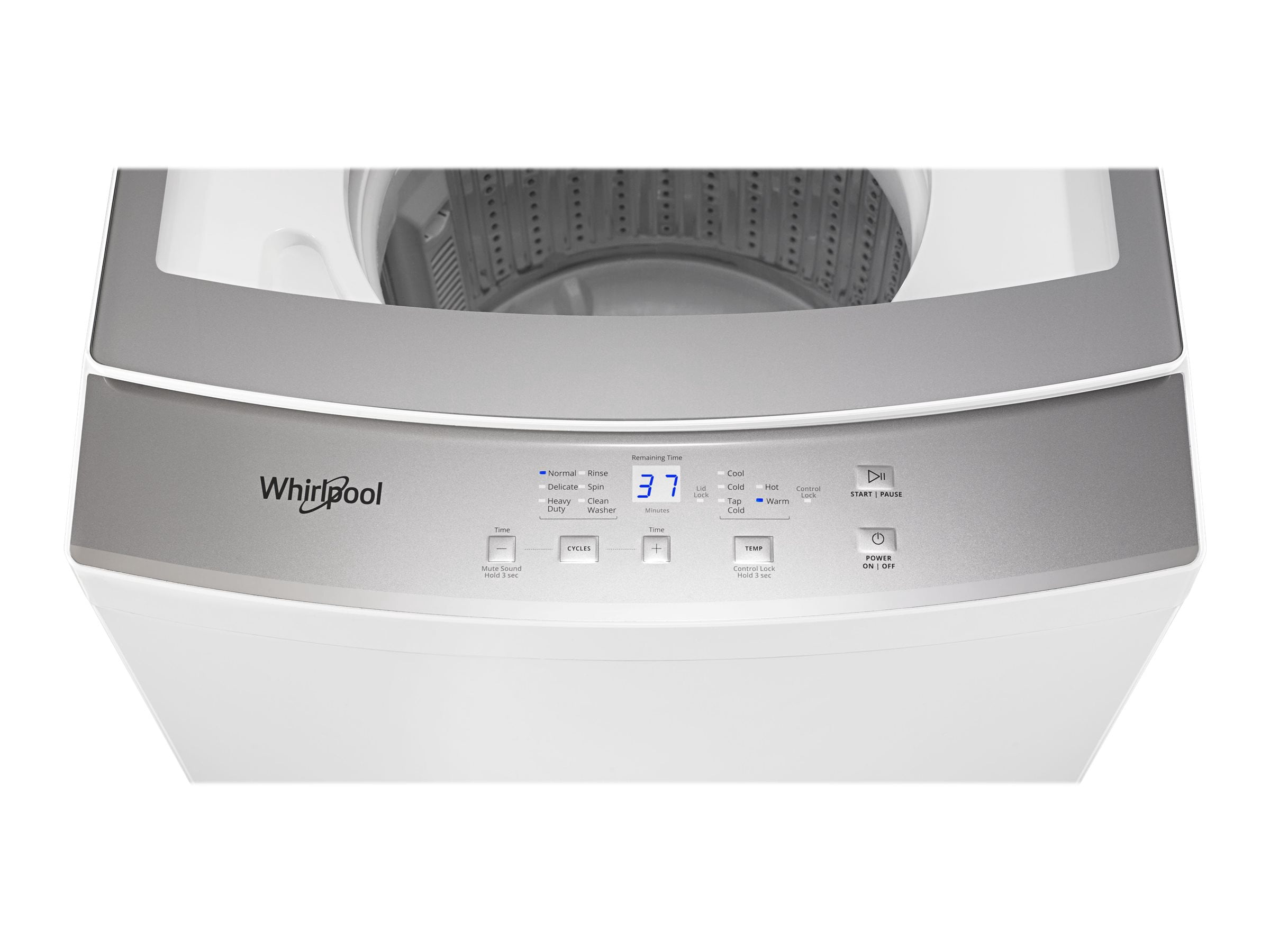 Whirlpool WET4124HW 1.6 Cu. Ft. White Stacked Electric Laundry Center