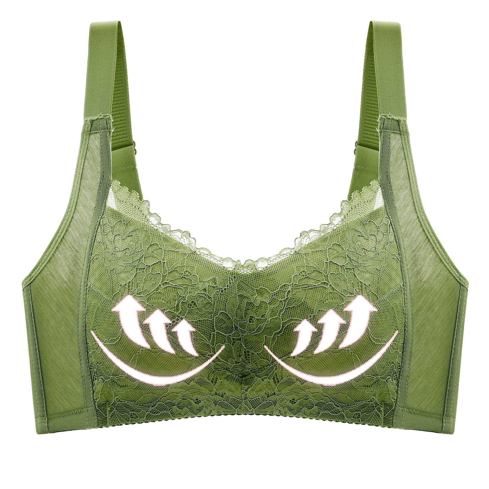 SOMA Vanishing Back Full Coverage Front Closure Lace Green Women's Bra  40DDD - AbuMaizar Dental Roots Clinic