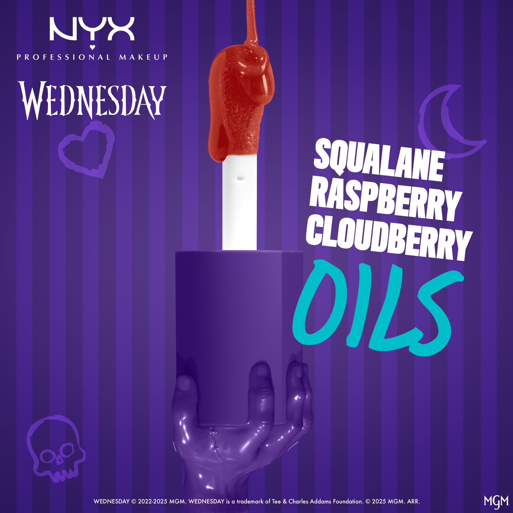 Wednesday Colour-Shifting Lip Oil