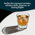 thumbnail image 4 of Libbey Gibraltar DuraTuff Cortado Glasses Set of 12, 4.5 Oz Durable Restaurant Style, Glass Espresso Cups, Drinkware Set for Home, Coffee Service, 4 of 6
