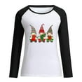 thumbnail image 5 of Aloohaidyvio Christmas Hoodies,Womens Christmas Round-Neck Long Sleeve Tops Printed Regular Blouse, 5 of 5