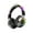 Black, variant on ANTHOUSE Active Noise Cancelling Headphones, 50H Playtime Wireless Bluetooth Headset With Deep Bass Hi-Fi Stereo Sound,Comfortable Earpads For Travel/Home/Office (Colorful Lights)