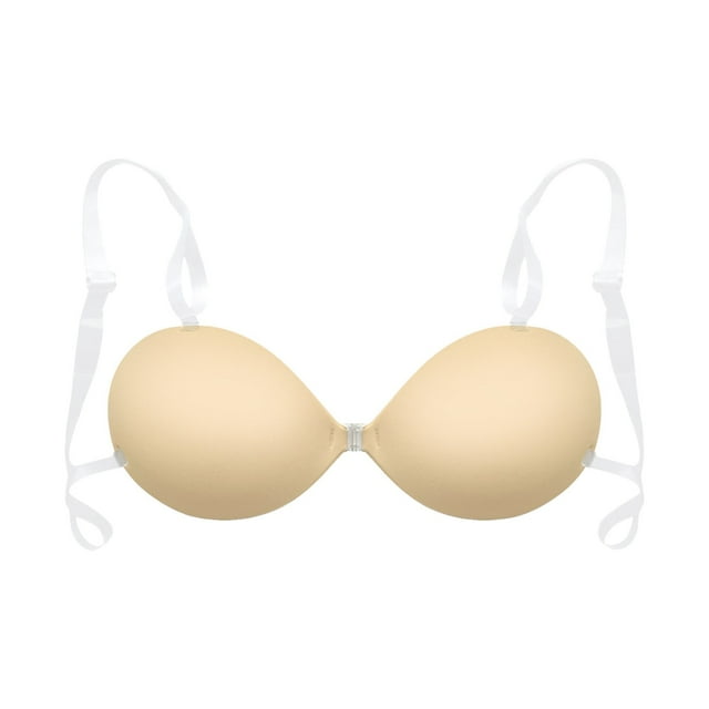 HNMKIU Soutien-Gorge Grande Taille Femme Confortable Sans Couture pour Usage Quotidien et Couleur Unie Design Col Rond avec Bretelles Réglables pour Hauts Robes et Robes de Soirée Toutes Saisons