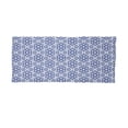thumbnail image 2 of Blue Mandala Neck Gaiter, Geometric Hexagons, Unisex, Navy Blue Violet Blue, by Ambesonne, 2 of 3