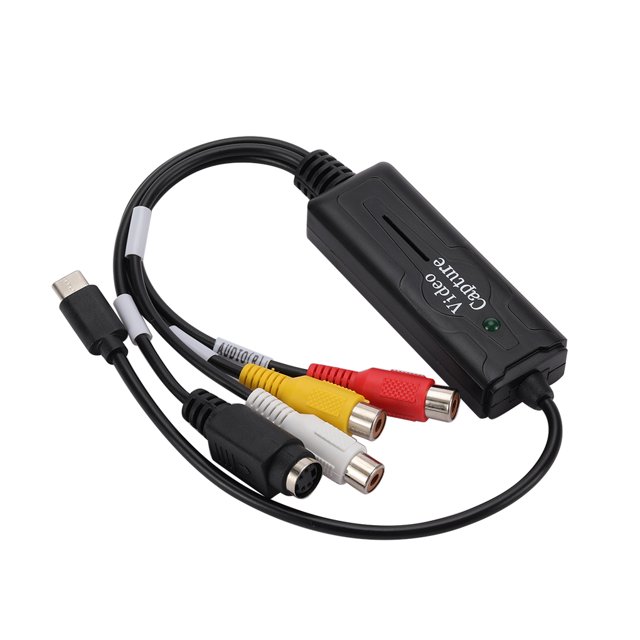 Tholdsy Tarjeta de captura tipo c de alta definición de 1 canal, placa convertidora de captura de vídeo HD, accesorios de sistema de seguridad de Cables de computadora