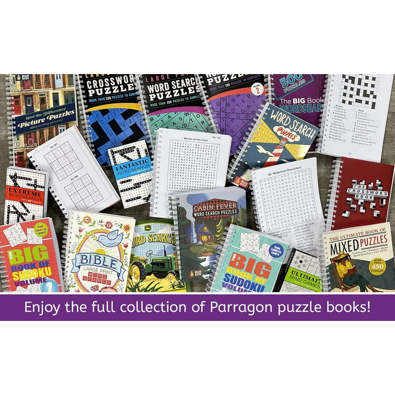 Brain Busters The Big Book of Word Search, (Spiral-Bound