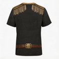 thumbnail image 3 of Evdexr Men's Pirate Shirt Funny Halloween Graphic Costume Short Sleeve Crew Neck T-Shirt S, 3 of 3