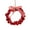 C, variant on Christmas Metal Jingle Bell Wreath Ornament Xmas Hanging Ring for Indoor Outdoor Wall Decor
