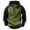 Green, variant on Spring Long Sleeve Tops For Men Fashionable Color Blocked Long Sleeve Hooded Loose Sweatshirt Sports Multi Pocket Top