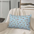 thumbnail image 6 of Haiem Pillowcase for Hair and Skin Queen - Dachshund Dog Printed Soft Pillowcase with Envelope Closure-14"x20", 6 of 8