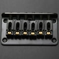 thumbnail image 4 of 2 set Hardtail Guitar Bridge Body Through for 6 String Electric Parts Black, 4 of 8