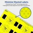 thumbnail image 5 of Avery Printable Wraparound Labels, Neon Yellow, 1.5" x 3.5", 100ct, 5 of 11