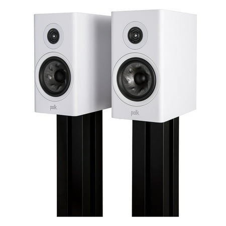 Polk Audio - Polk Reserve R200 Bookshelf Speaker, 1" Pinnacle Ring Tweeter & 6.5" Turbine Cone Woofer (Pair) - White - image 2