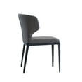 thumbnail image 3 of Cabo Mid-century Modern Upholstered Wingback Chair - Contract Grade, 3 of 5