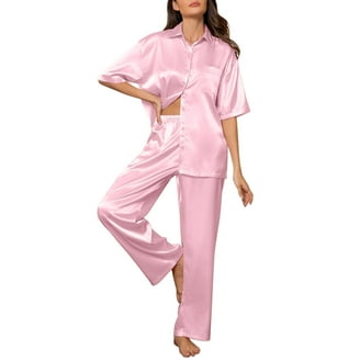 DKNY Women's 2-Piece Notch Collar Pajama Set with Long Sleeve