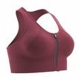 thumbnail image 4 of Top Deportivo Marel para Mujer, con Cierre, Vino Talla EG, 4 of 4