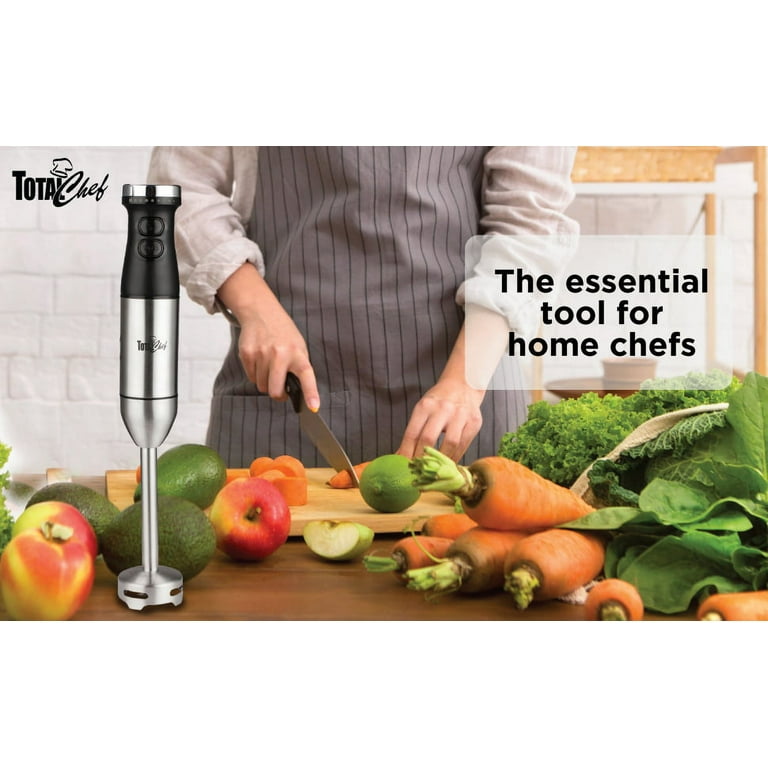  All-Clad Cordless Rechargeable Stainless Steel Immersion  Multi-Functional Hand Blender, 5-Speed, Silver: Home & Kitchen