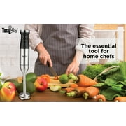 Total Chef Variable Speed Immersion Blender with Turbo Boost, 225 Watts