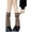 Brown, variant on YooGuoGuo Y2K Leg Warmers Women's Crochet Ribbed Leg Socks Gothic Leg Warmers Punk Buckle Fairy Grunge Accessories Harajuku