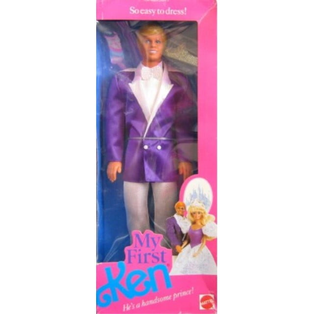 Barbie My First KEN Doll - He\'s a Handsome Prince! (1989) - Walmart.com - Walmart.com