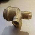 thumbnail image 3 of 3 Port Air Compressor Check Valve Brass Male Thread Connector Tool 16X14X7mm, 3 of 8