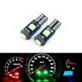 thumbnail image 2 of 1pza lámpara led t5 w3w w1.2w led canbus interior de coche luces indicador de calefacción indicador de cuña instrumento automático 12v huangjie unisex, 2 of 2