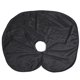thumbnail image 1 of Châle pour salon de coiffure, coupe de cheveux, cape, teinture, coiffure, maquillage, châle, tissu, outil, noir, 1 of 4