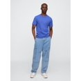 thumbnail image 2 of Remera GAP Everyday Soft de cuello redondo en azul deslumbrante, talla S, 2 of 4
