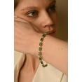 thumbnail image 5 of 18K Emerald Tennis Bracelet For Women Silver Gold Anniversary Wedding Engagement Party Gift Mom, 5 of 5