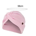 thumbnail image 3 of Cheers.US Women Muslim Hair Loss Braid Head Hijab Turban Wrap Cover​ Cancer Cap Hat, 3 of 4