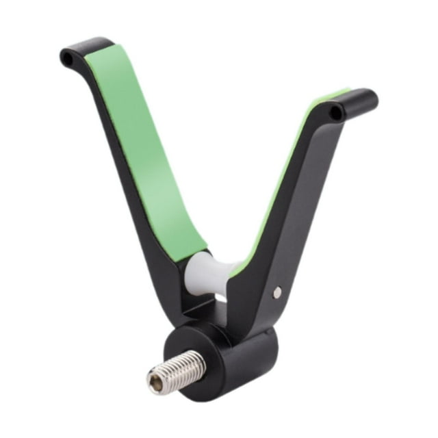 Almencla Repose-Canne à Pêche à la Carpe Tête 8mm Filetage Antidérapant Support de Canne à Pêche pour Extérieur Noir