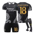 thumbnail image 1 of 23-24 Real Madrid football uniform dragon pattern version children and adults set sports team uniform NO.18 TCHOUAMENI 22, 1 of 5