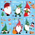 thumbnail image 5 of Reusable Christmas Window Stickers Christmas Window Sticker Gnomes Decoration Christmas Tree Sticker Window Stickers，Christmas Mall Glass Window Decoration（A), 5 of 5