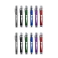 thumbnail image 2 of KOYPTL 1/6/12 Pcs LED Pen Light Flashlight Portable Small Pocket Light with Clip Zoomable Adjustable Focus Waterproof Torch for Home Office Emergency Repairing Inspection, 2 of 5