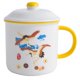 thumbnail image 4 of Vintage Style Enamel Mug 1 Set Wedding Cups for Adults Decor Yellow Anti-slip Handle and Heat Resistant, 4 of 4