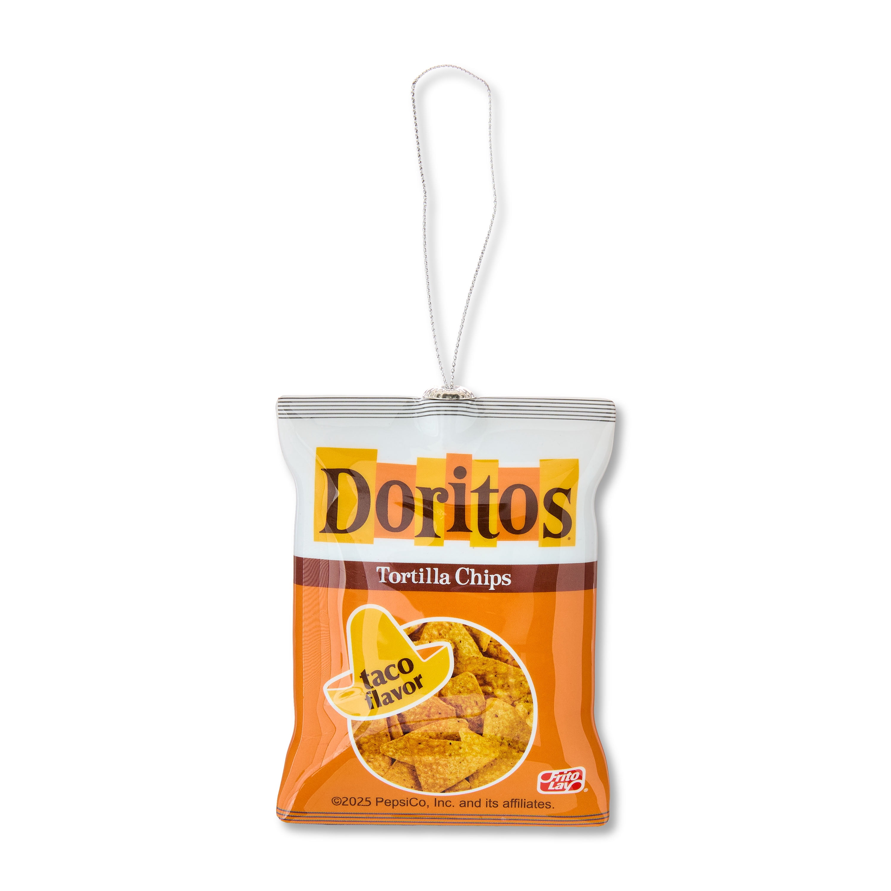 Doritos Taco Flavor Hanging Christmas Ornament, 4 inches Tall